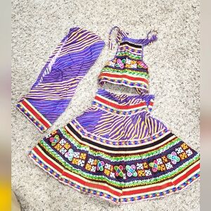 Toddler indian chaniya choli